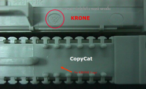 สังเกตุอย่างไรว่า ท่านกำลังใช้สินค้า KRONE รุ่น Series2 ของแท้